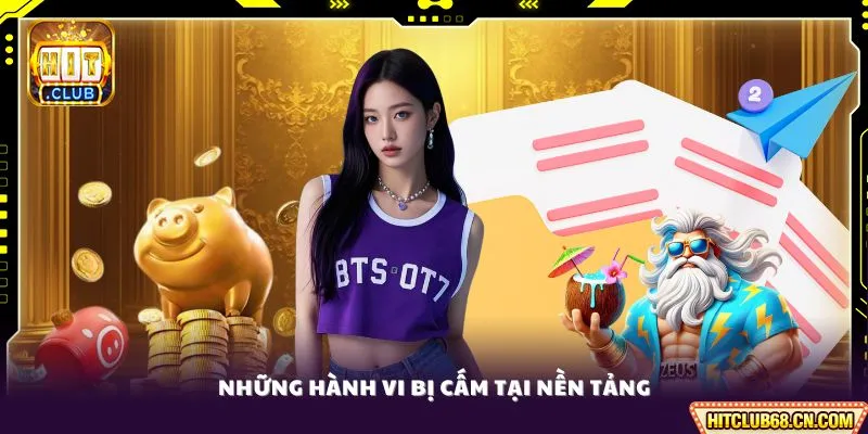 Những hành vi bị cấm tại nền tảng